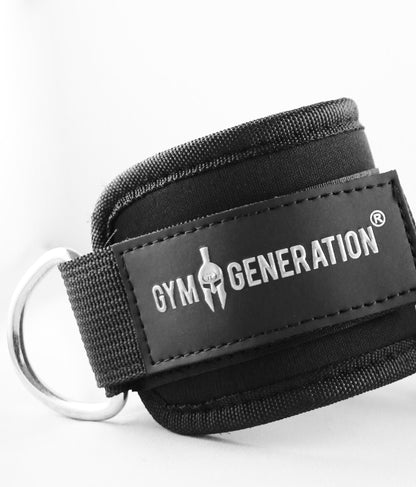 Ankle Straps von Gym Generation – hochwertige Fussschlaufen für effektives Bein- und Po-Training am Kabelzug, mit stabilen Metallringen und universeller Größe.