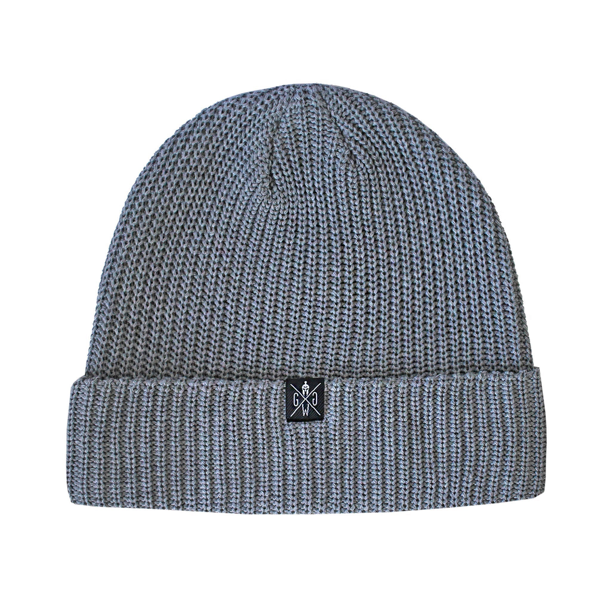 Gray winter store hat