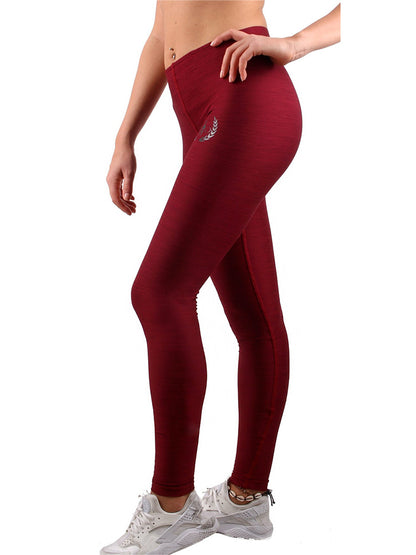 Fitness Leggings in Bordeaux von Gym Generation®