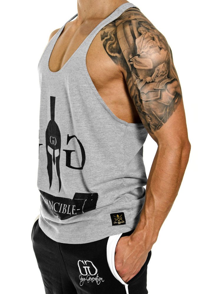 Gym Generation Herren Stringer Tank Top aus atmungsaktiver Baumwolle – Ideal für maximale Bewegungsfreiheit