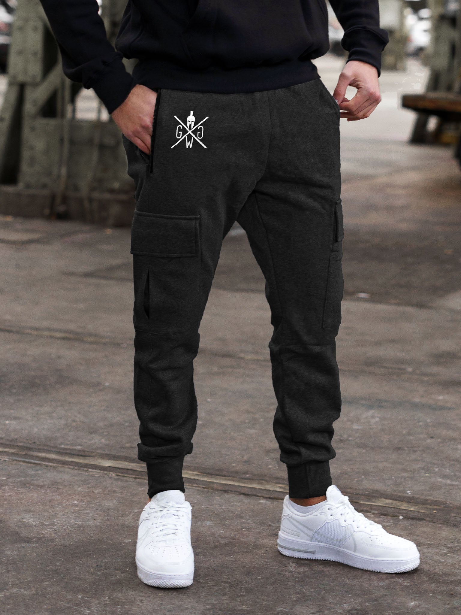 Shop Grey Cargo Pants for Men - Perfect for Gym and Leisure – Gym  Generation®