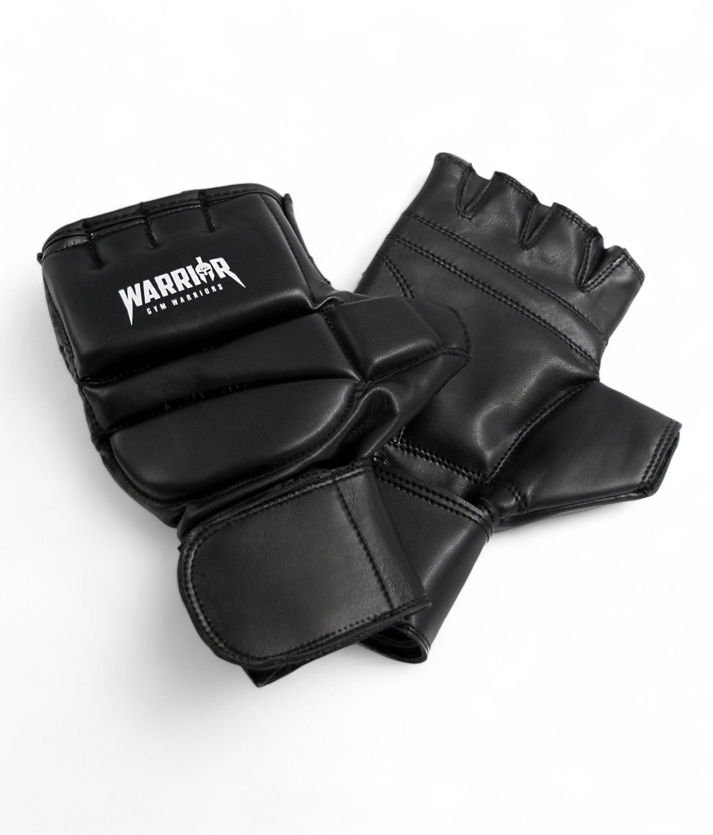 MMA Handschuhe aus Rindsleder mit Latexpolsterung für optimalen Schutz und Komfort.