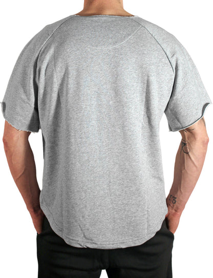Oversized Pump Cover Shirt - Grau - Gym Generation®-7640171168449-www.gymgeneration.ch