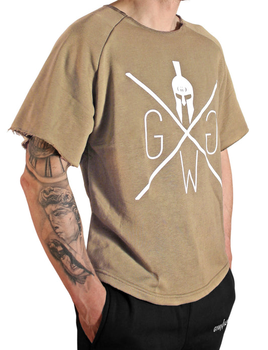 Oversized Pump Cover Shirt - Off White - Gym Generation®--www.gymgeneration.ch
