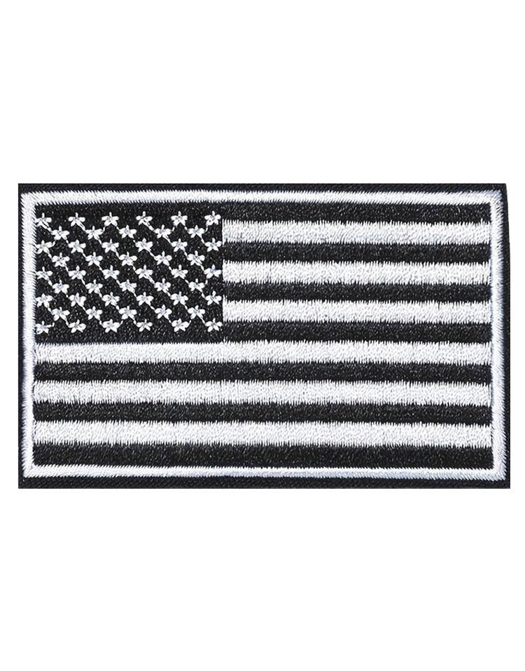 USA Flagge Patch - Schwarz - Gym Generation®--www.gymgeneration.ch