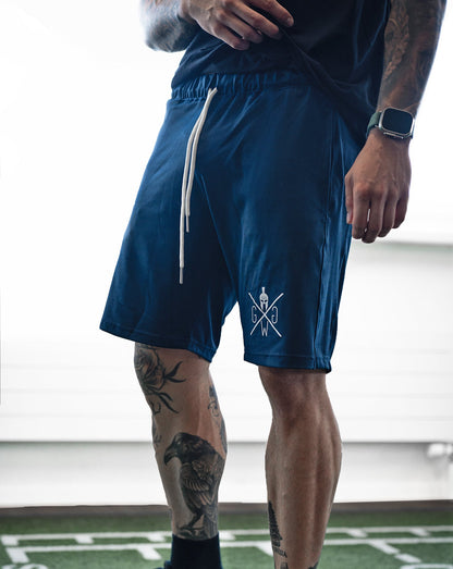V8 Premium Sport Shorts - Night Blue - Gym Generation®-7640171167855-www.gymgeneration.ch