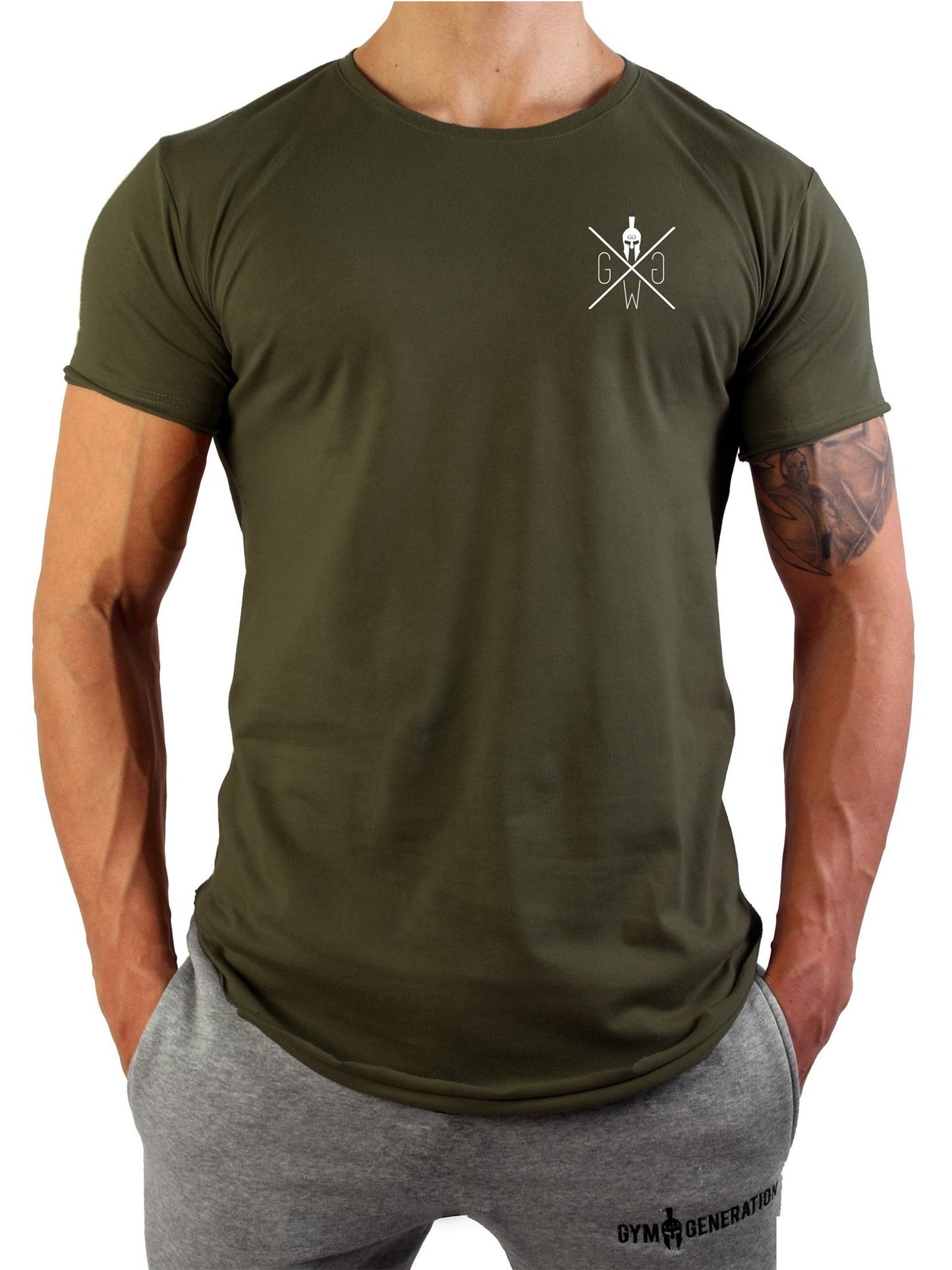 Bequemes und langlebiges Warrior T-Shirt, ein Must-Have für modebewusste Männer, ideal für jede Gelegenheit.