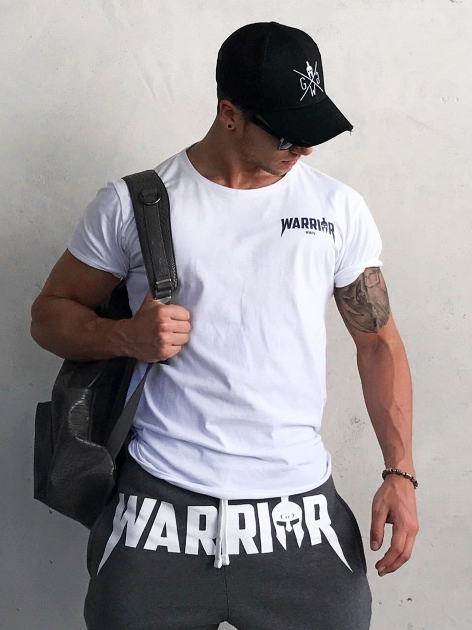 Warrior Fitness Pants - Dunkelgrau von Gym Generation® für Herren